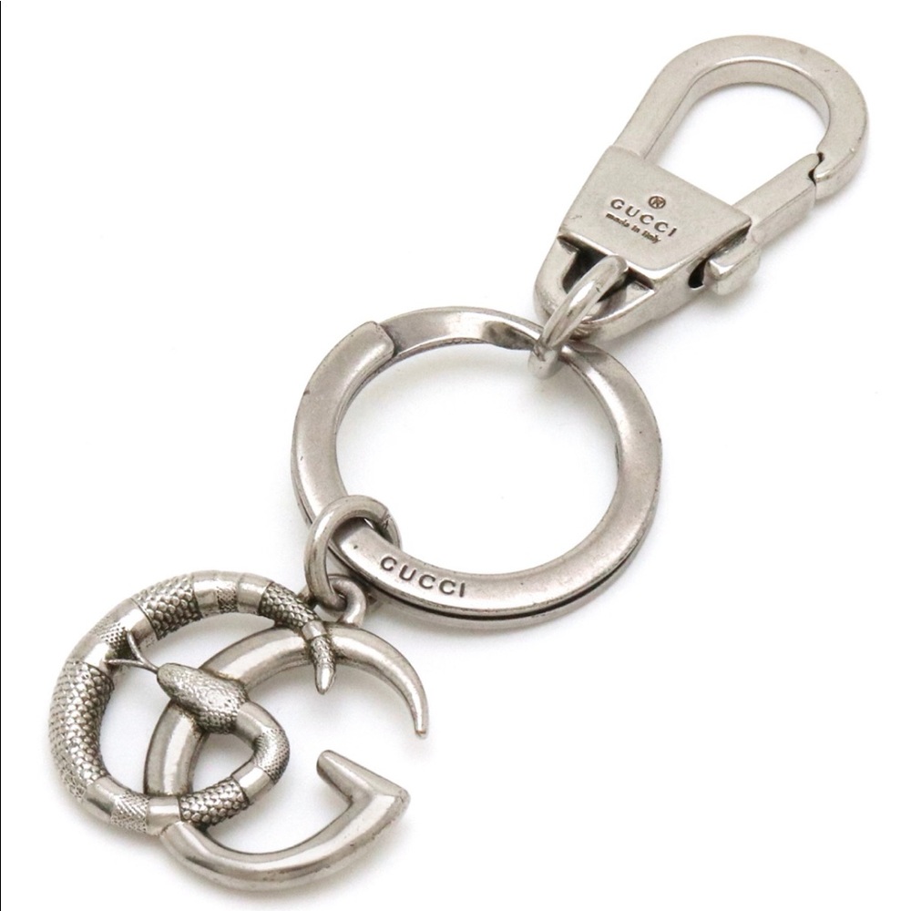 Gucci GG snake keychain authentic